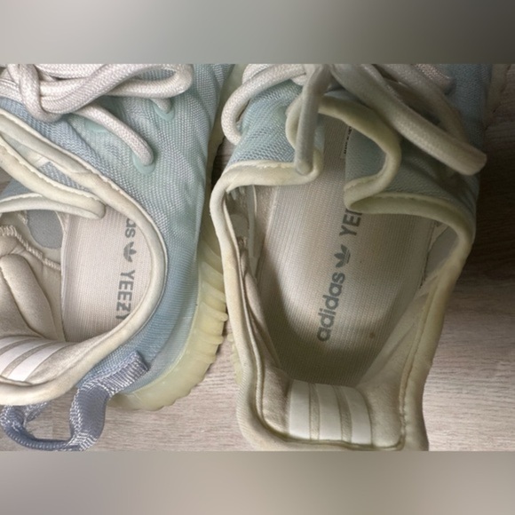 Adidas Yeezy Boost 350 V2 Mono‎ Ice Blue Canvas Shoes Mens 8 - Picture 6 of 12